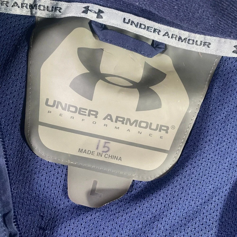 Under Armour UNCG‎ Spartans NCAA Full Zip Jacket Mens Large Blue